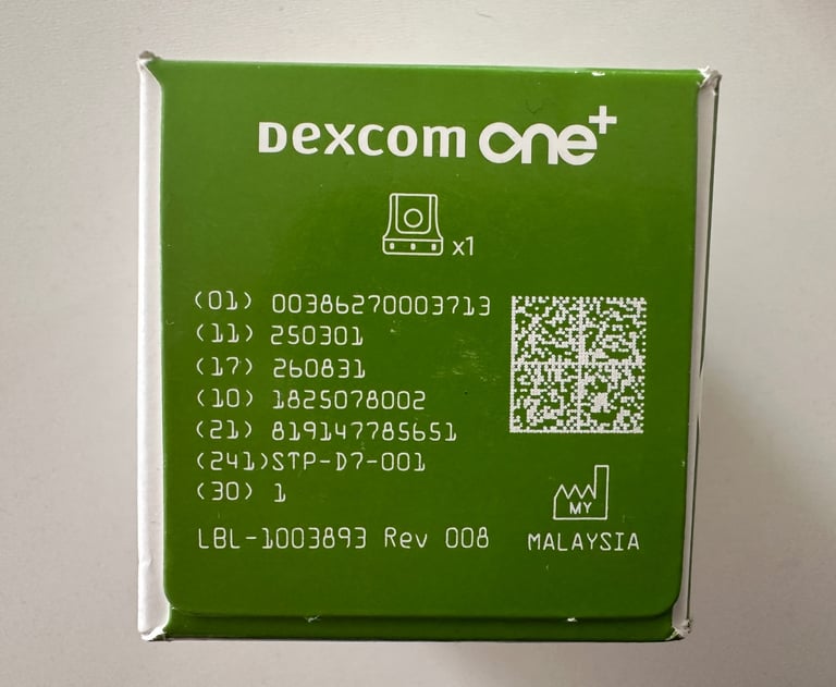 3 x Dexcom ONE+ STP-D7-001 