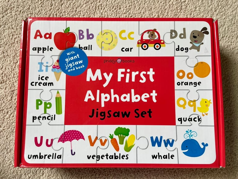 image for My First Alphabet Jigsaw Puzzle and Book Set