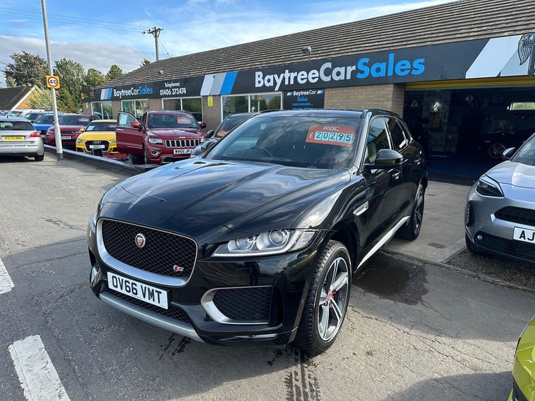 image for JAGUAR F-PACE 3.0 D300 V6 S Black Auto Diesel 2016