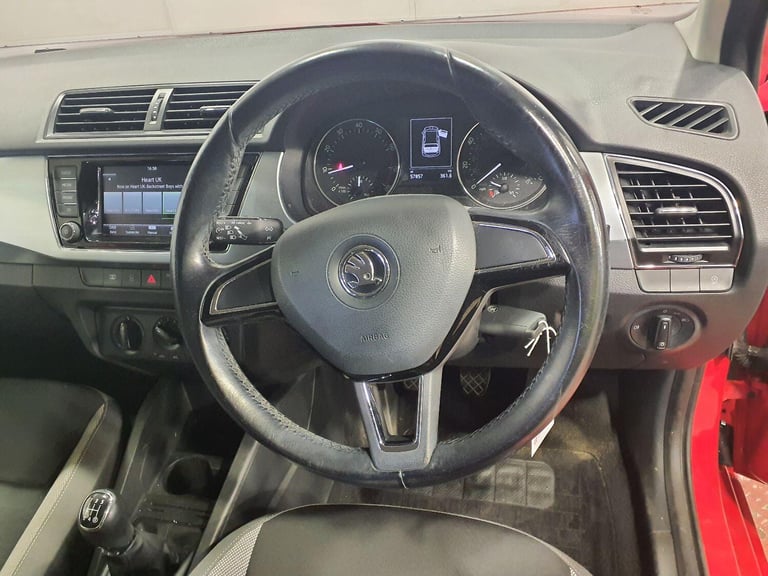 2015 SKODA FABIA 1.0 SE Red Manual Petrol