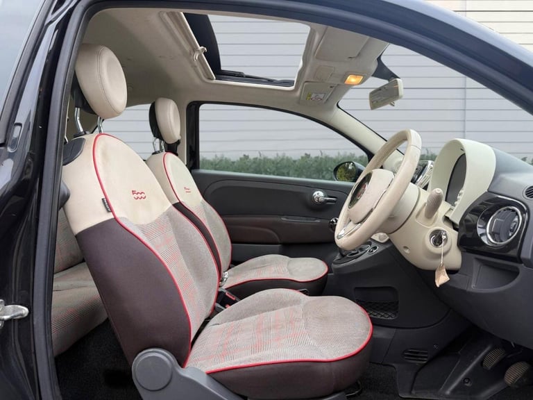 2015 Fiat 500 1.2 Lounge Euro 6 (s/s) 3dr HATCHBACK Petrol Manual