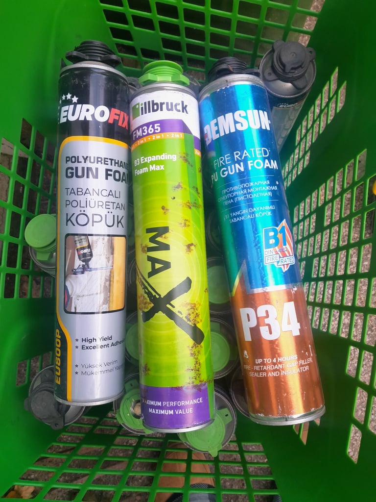 image for 24 large tins fixing foam