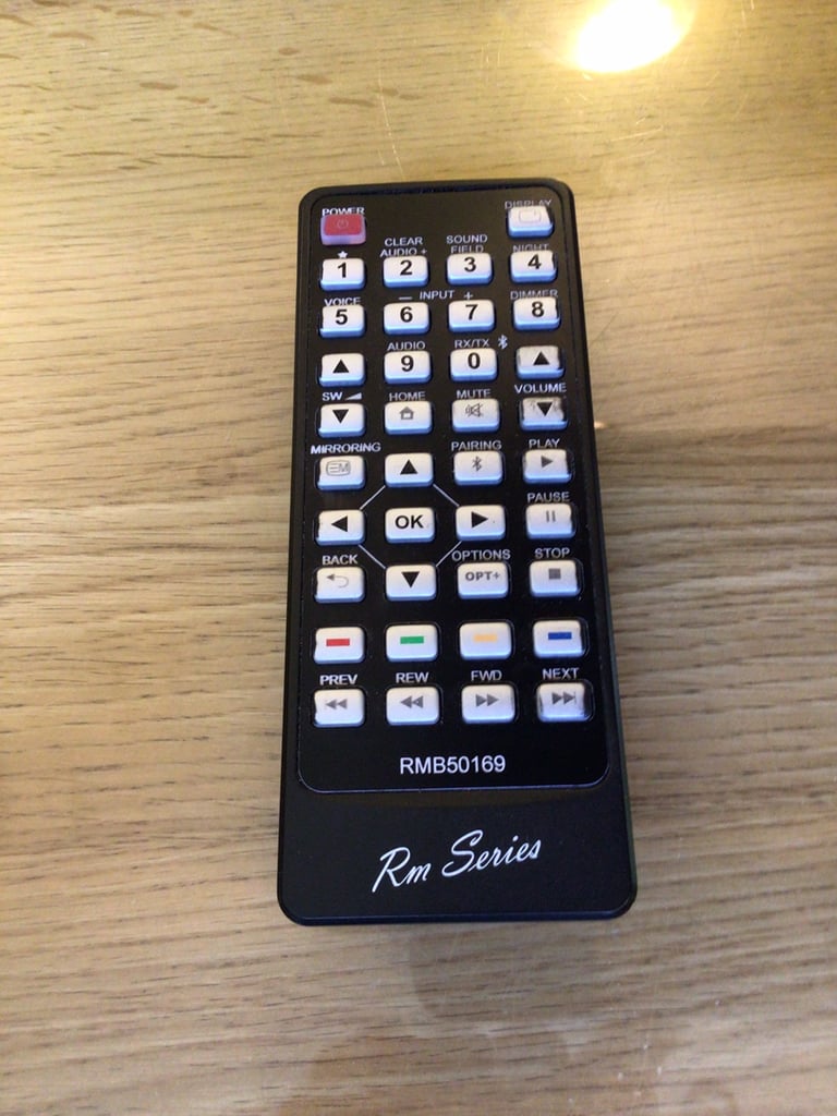 RM Series RMB50169 Replacement Soundbar Remote Control 