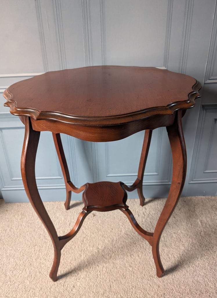 image for Antique mahogany side table