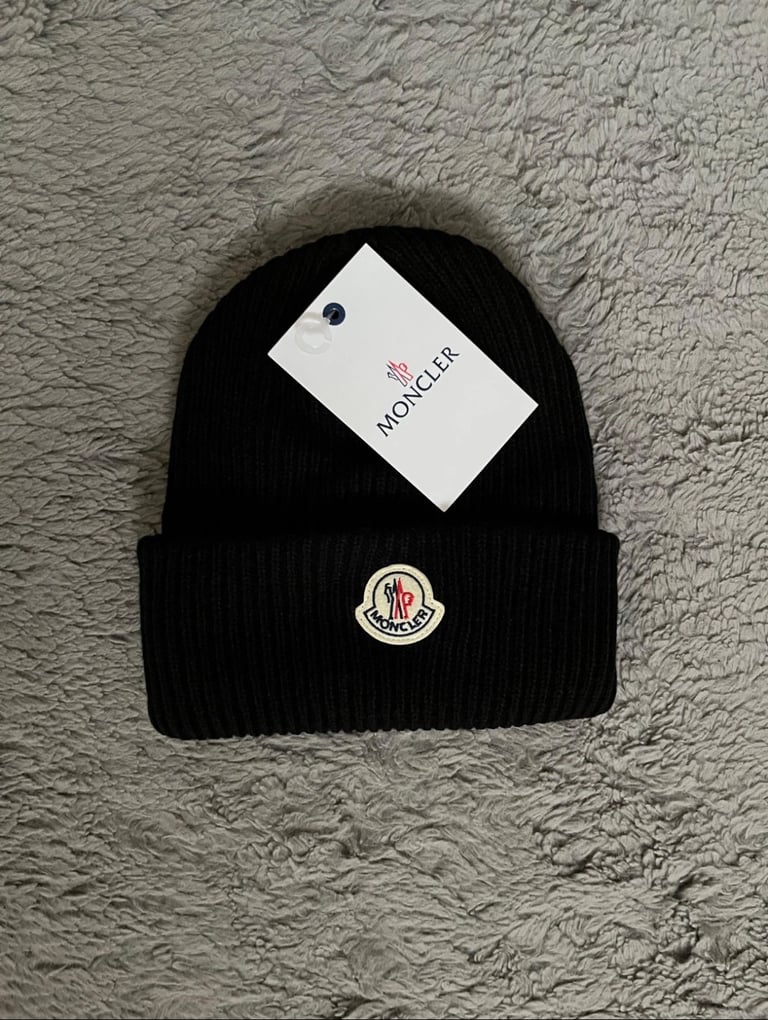 image for Moncler beanie brand new with tags and bag 