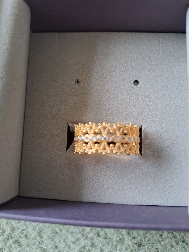 image for Gold coloured ring never worn
