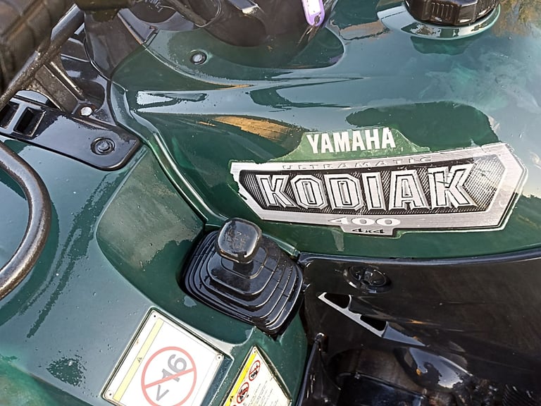 2008 Yamaha Kodiak 400, not raptor, honda,can am