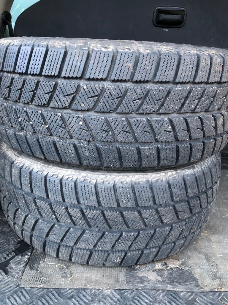 2 x Winter tyres 