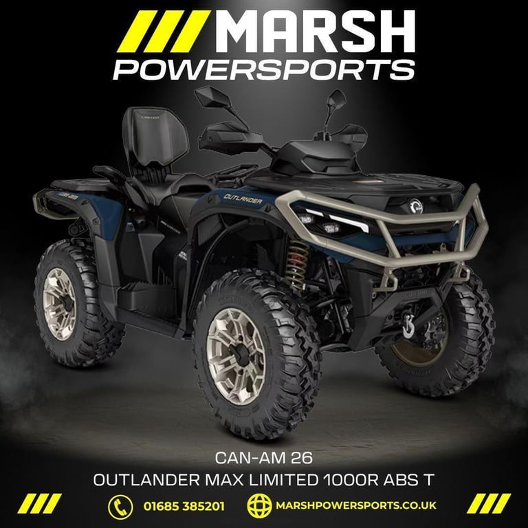 image for Can-Am Outlander Max Ltd 1000R ABS T 2026 - Can-am Dealer - Buy Now!