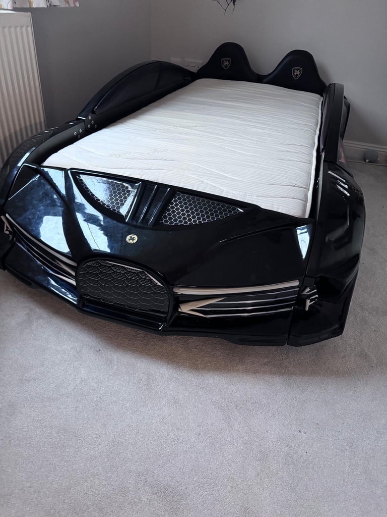 Children’s Car Bed with sounds and lights 