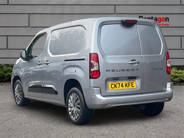  Peugeot Partner 1.5 Bluehdi 1000 Asphalt Standard Panel Van 5dr Diesel Eat8