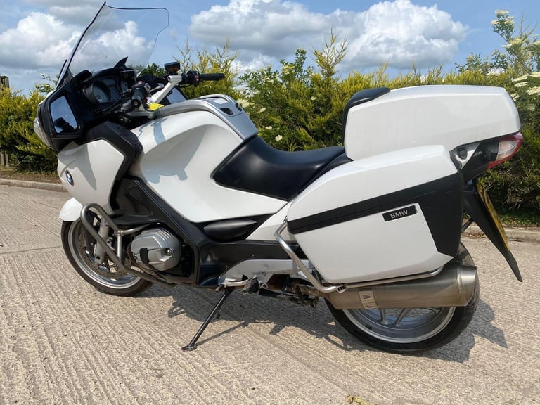 2012 62 BMW R1200RT MU EX POLICE WHITE FSH R 1200 RT VERY CLEAN INC VAT
