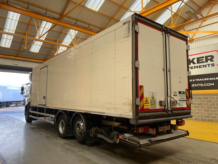 DAF CF290 *EURO 6*, 6X2 26 TONNE INSULATED FRIDGE/FREEZER – 2016 – PF65 LKK