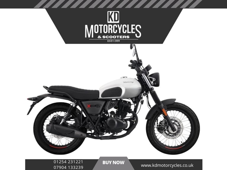 KEEWAY X-LIGHT 125cc Learner Legal Scrambler Naked Bike