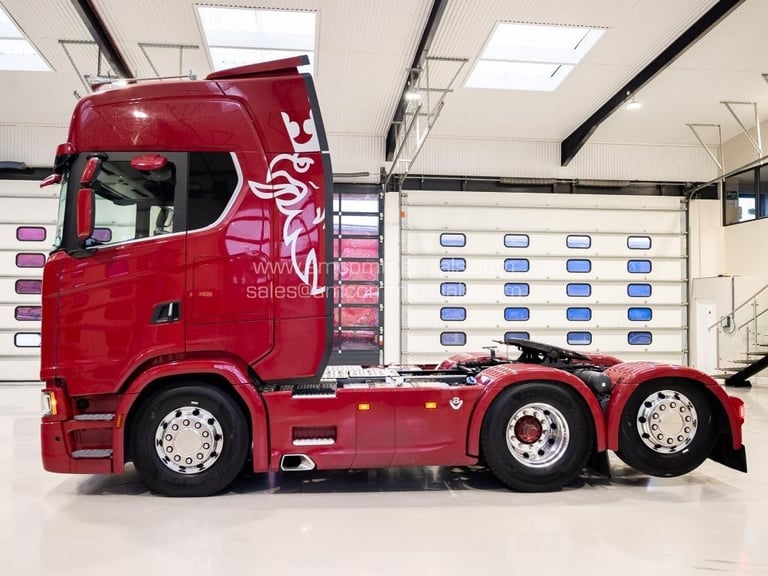2021 (21) SCANIA 580S V8 HIGHLINE 6X2 TAG AXLE