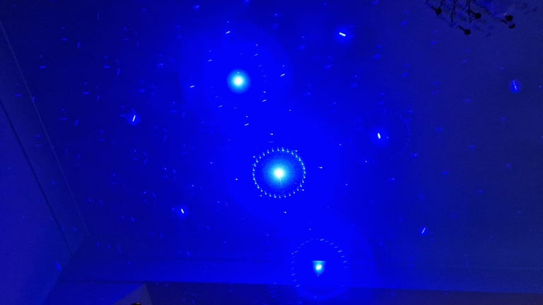 QTX Fractal-250 Green Blue Laser DJ Lighting Effect Equipment (PLEASE READ)