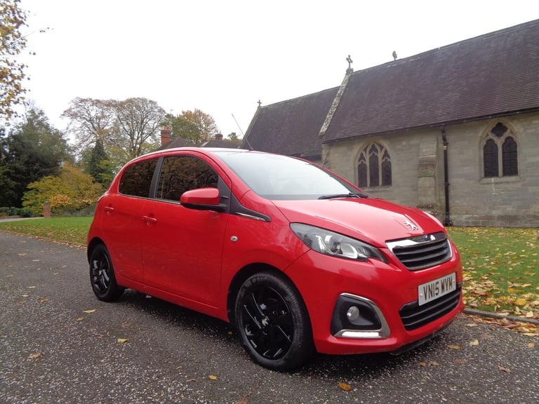2015 Peugeot 108 1.2 PureTech Allure 5dr HATCHBACK Petrol Manual