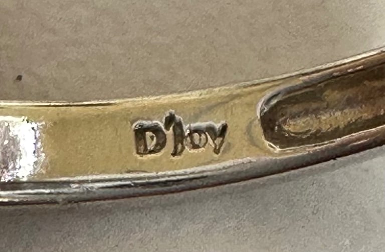 💥SILVER AFRICAN RUBY & DIAMOND RING - SIZE ‘S’ - £30 - COLLECT B26 QUOTE:S1602💥 