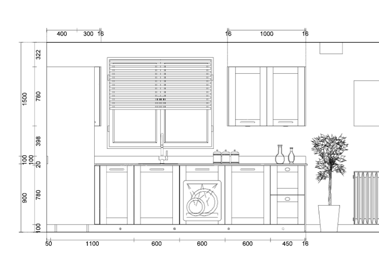 BRANDT Design Shaker Style Ex-display Kitchen Units, Appliances, Worktop