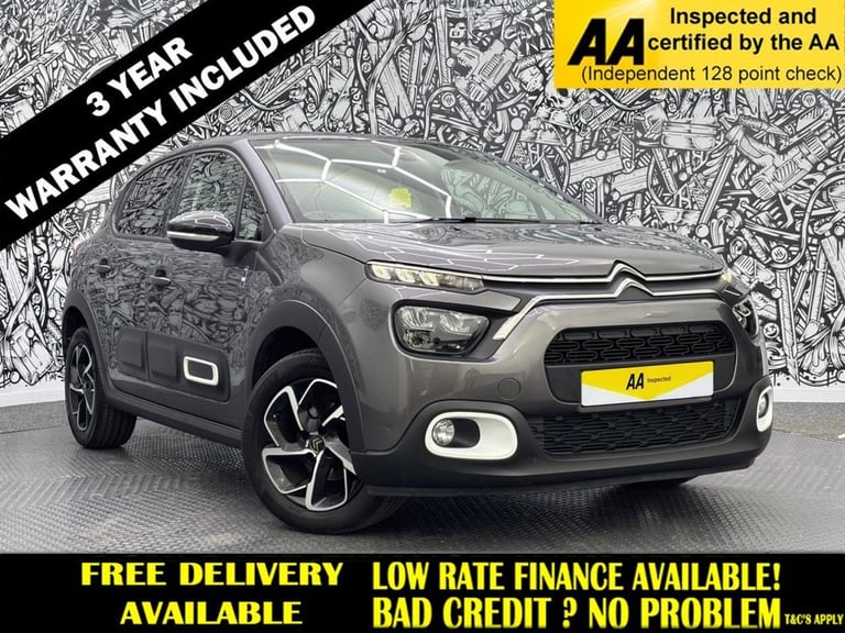 image for 2022 Citroen C3 1.2 PureTech Saint James Hatchback 5dr Petrol Manual Euro 6 (s/s) (83 ps) Hatchba...