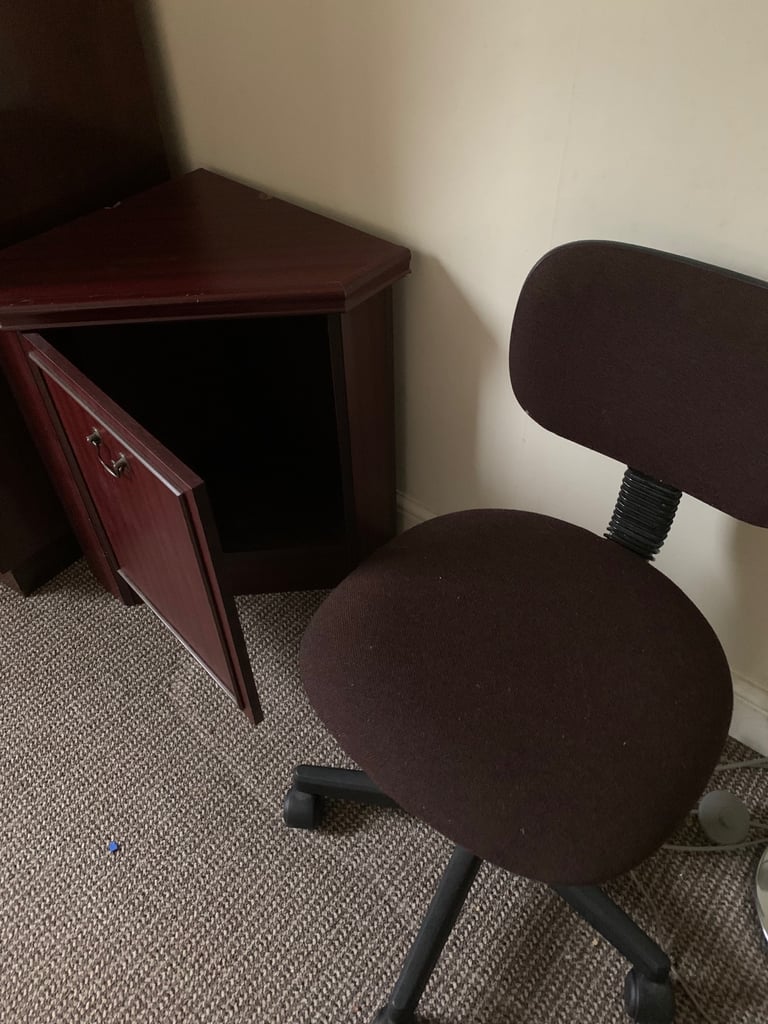 image for Office chair lamp and corner storage unit