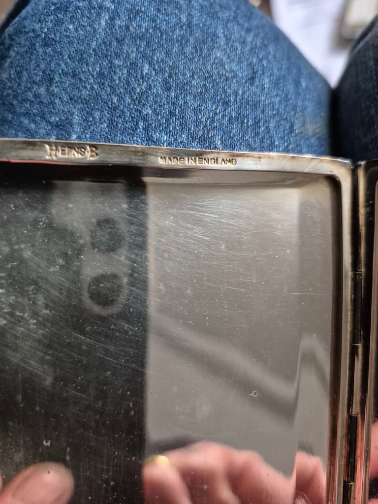 1940s cigarette case