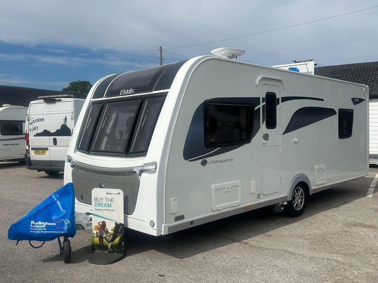 Elddis Chatsworth 550  ATC / Solar Panel / External 24v / Aeriel / Gas Point