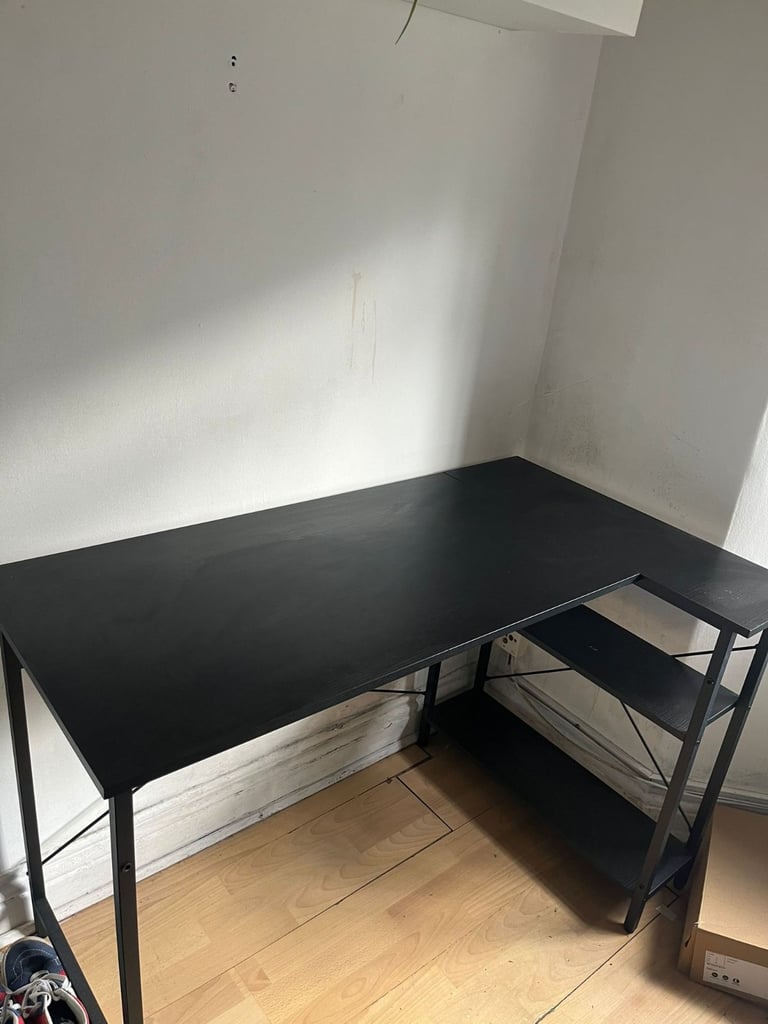 Black desk+free book/film with it