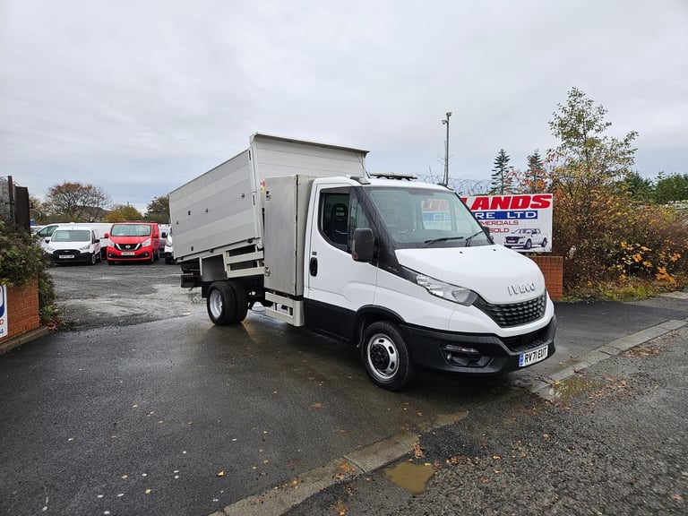 2021 ON 71 PLATE IVECO DAILY 35C14B TRW 135BHP LWB 2300CC TIPPER PICKUP 73K ULEZ