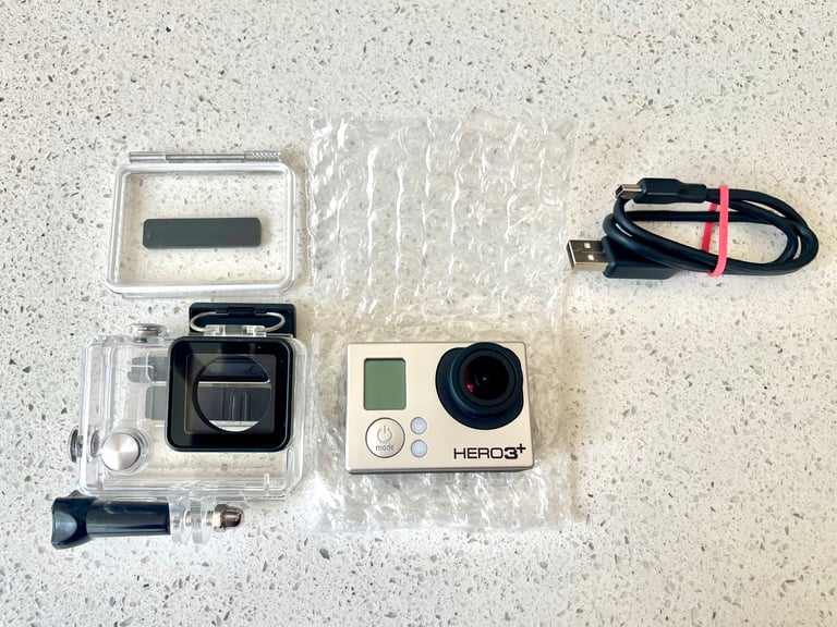 GoPro HERO3+ Action Camera with Waterproof Housing & USB Cable