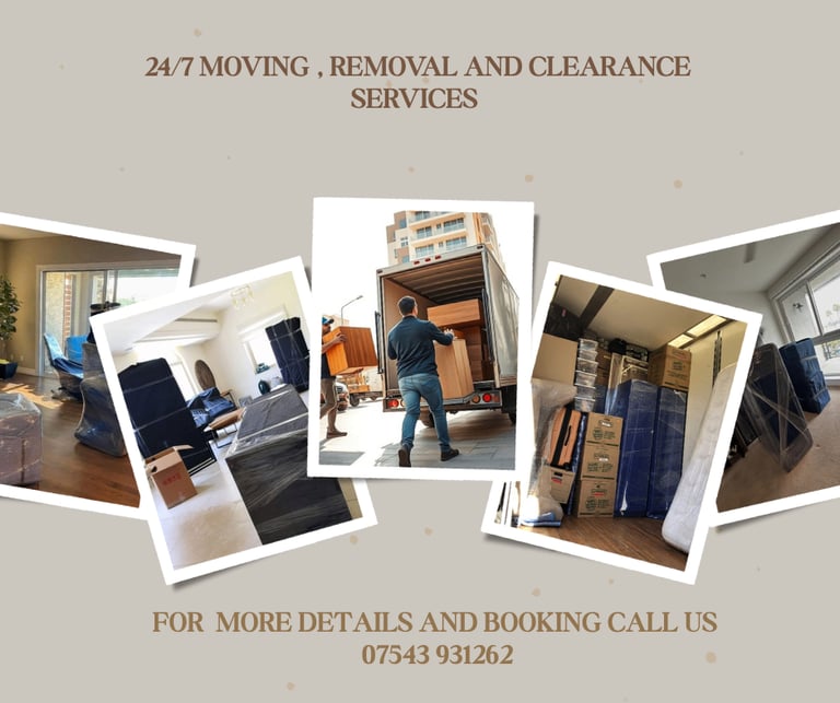 AFFORDABLE MAN AND VAN HIRE 24/7 HOUSE OFFICE MOVE RUBBISH DISPOSAL CLEARANCE SERVICE