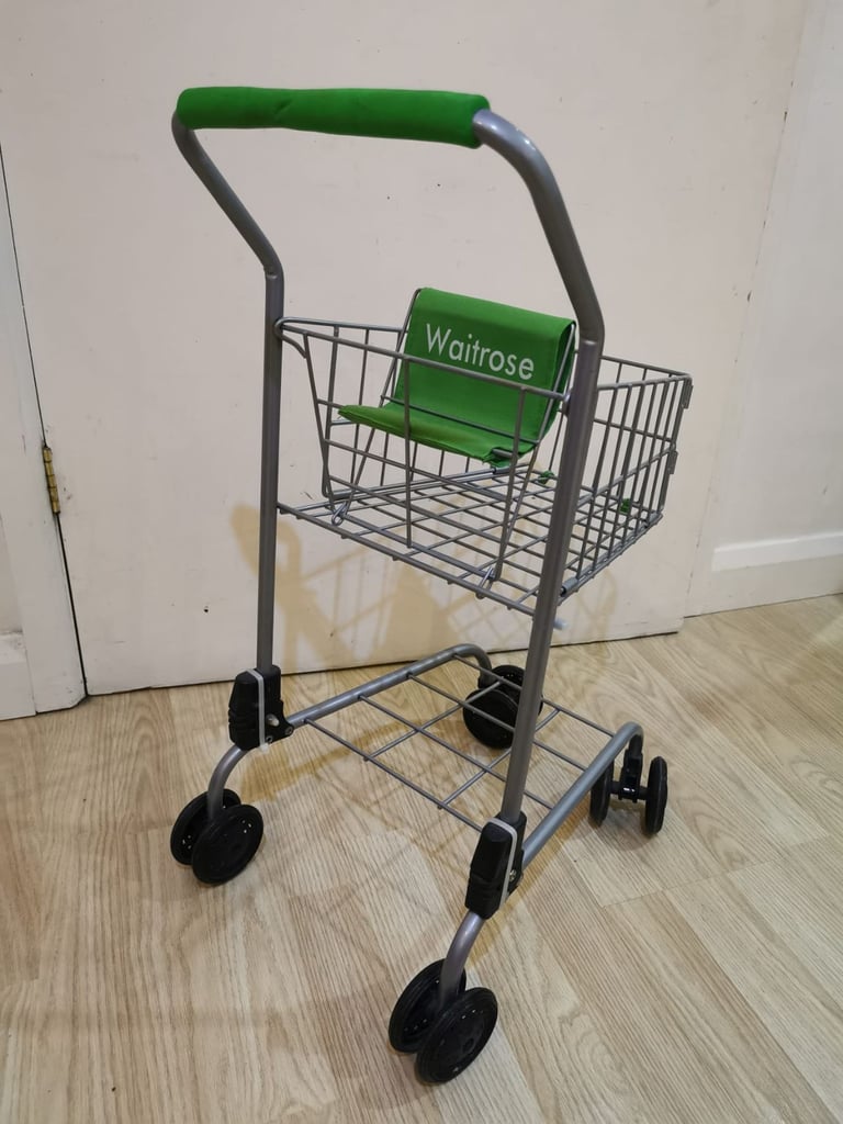image for Waitrose Shopping Trolley Toy from John Lewis