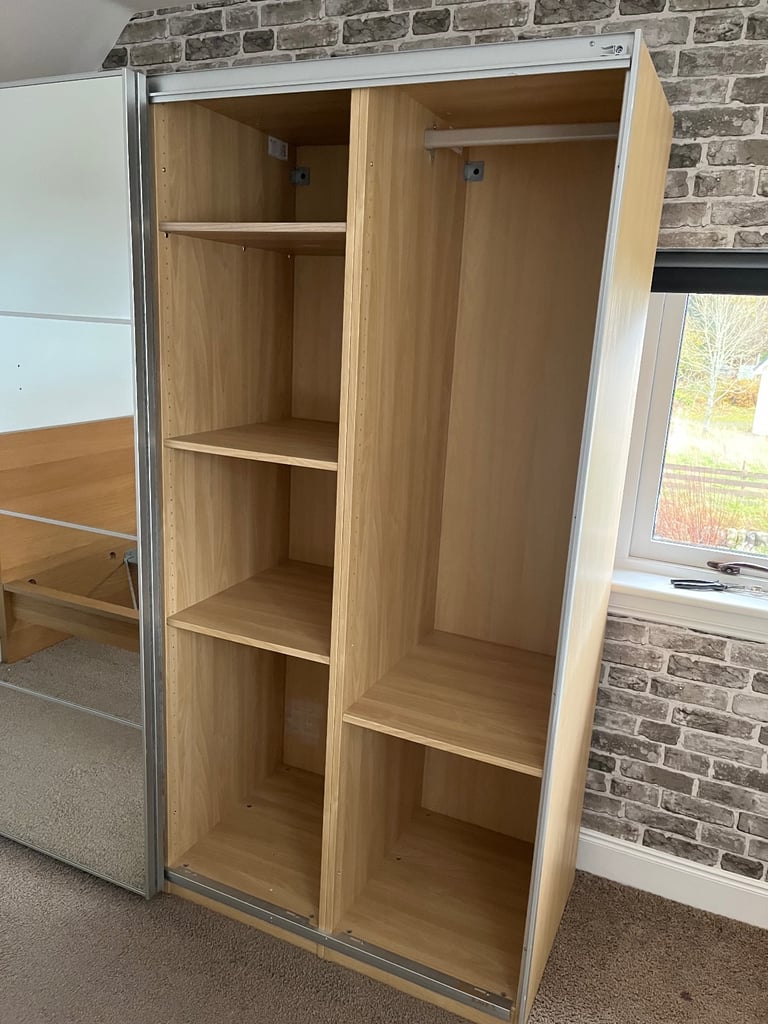 Large IKEA double wardrobe