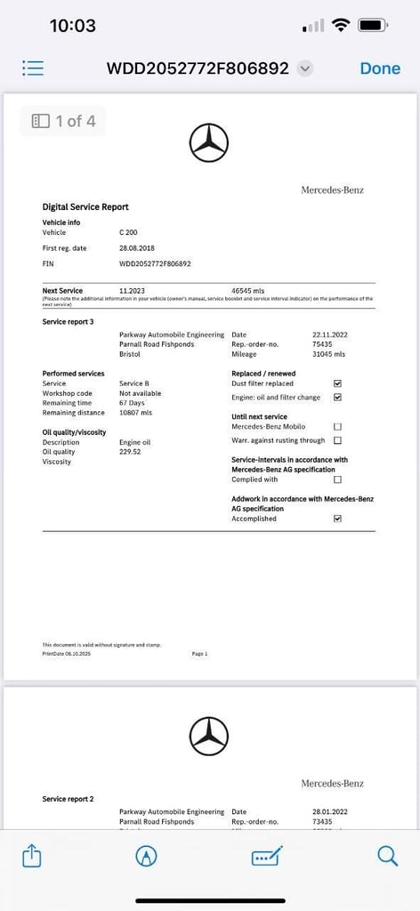 2018 Mercedes-Benz C Class 1.5 C200 MHEV EQ Boost AMG Line Estate 5dr Petrol G-Tronic+ Euro 6 (s/...