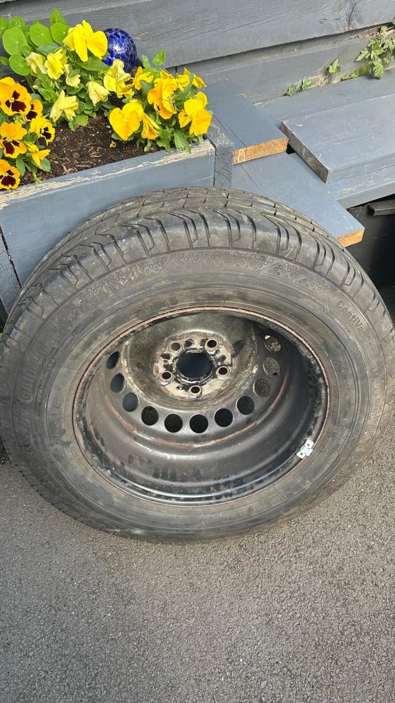 VW crafter wheels tyres and hub caps