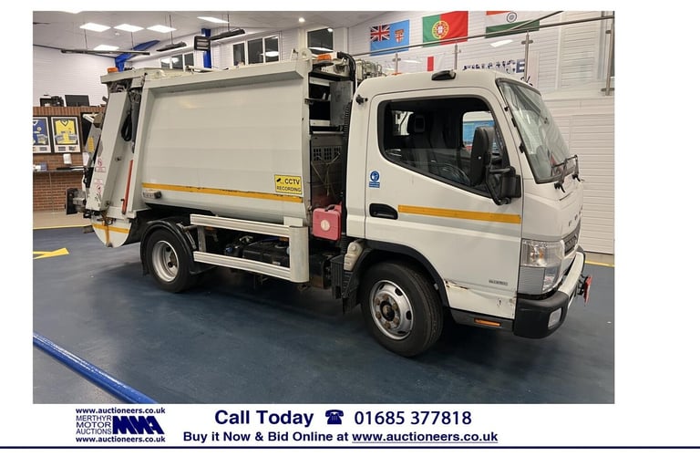 2016 - 16 - MITSUBISHI CANTER FUSO 7C15 28 4X2 3.0 150PS 7.5TON ZOELLER REFUSE