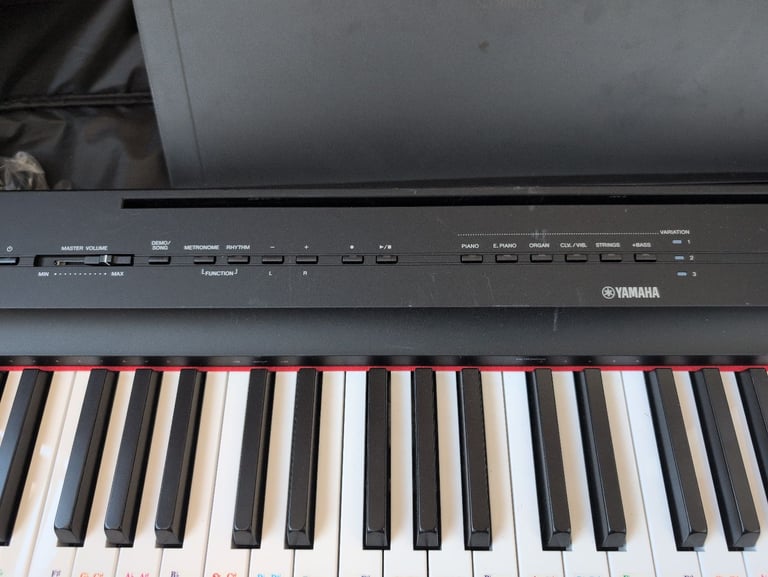 Yamaha P-125 digital piano with carry case 