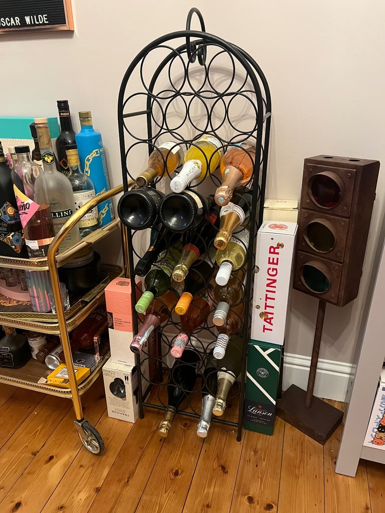 28 bottle wine rack