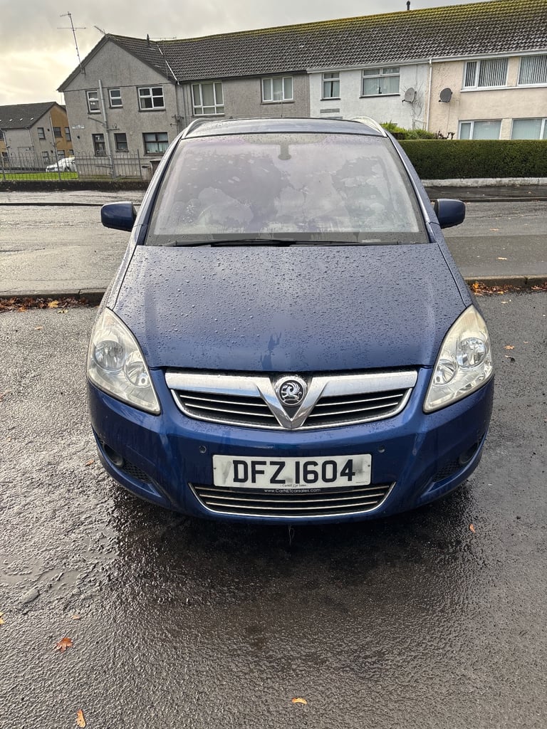 Vauxhall, ZAFIRA, MPV, 2010, Manual, 1686 (cc), 5 doors