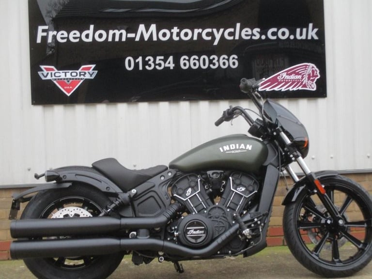 New Indian Scout Rogue..sagebrush smoke....sale.offer price ...£13295.00