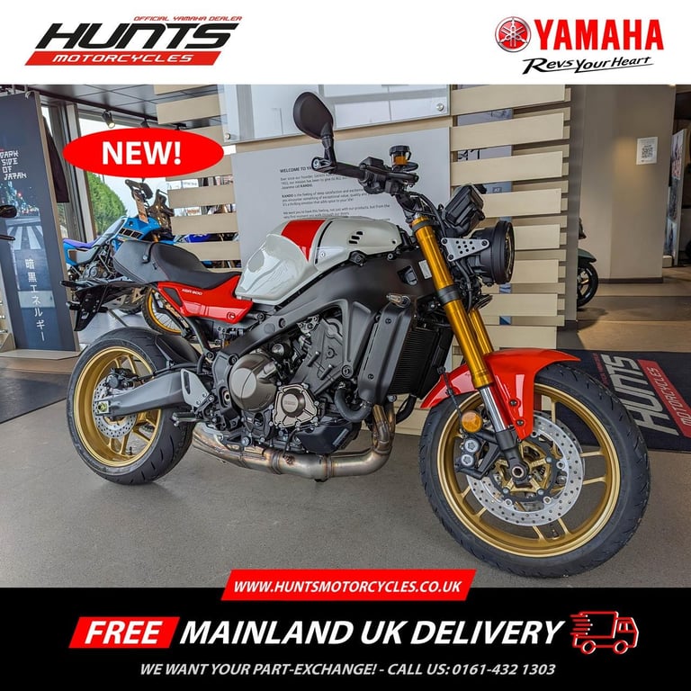 BRAND NEW Yamaha XSR900. Legend Red. £11,000 On the Road (No Added Fees!)