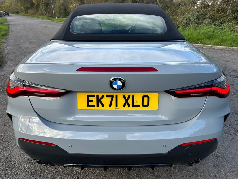 2021 BMW 4 Series 420i M Sport 2dr Step Auto CONVERTIBLE Petrol Automatic
