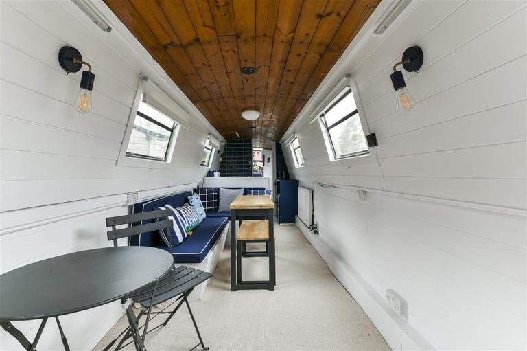 Unique Canal Boat Office for Rent