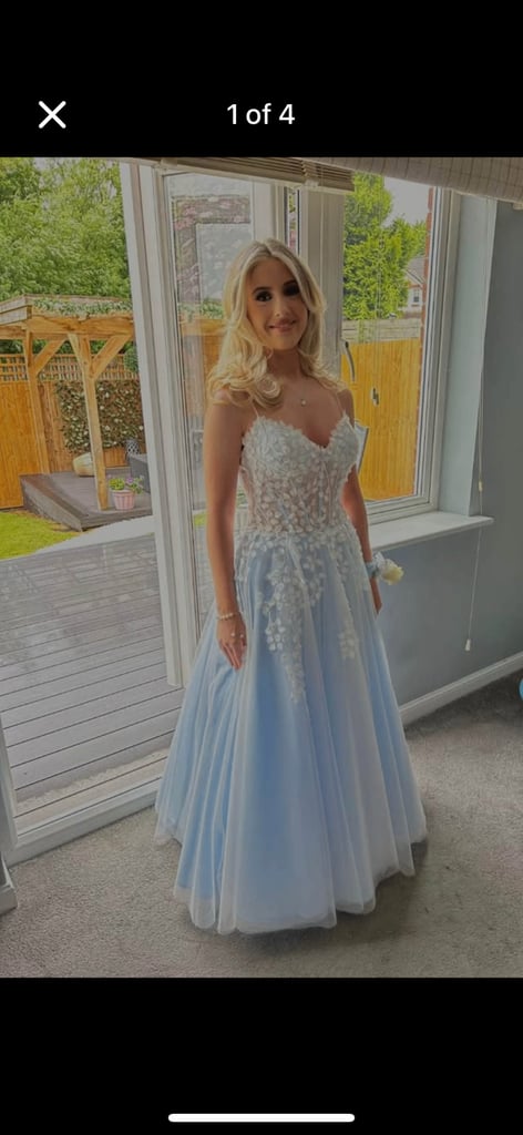image for Baby Blue Prom Dress