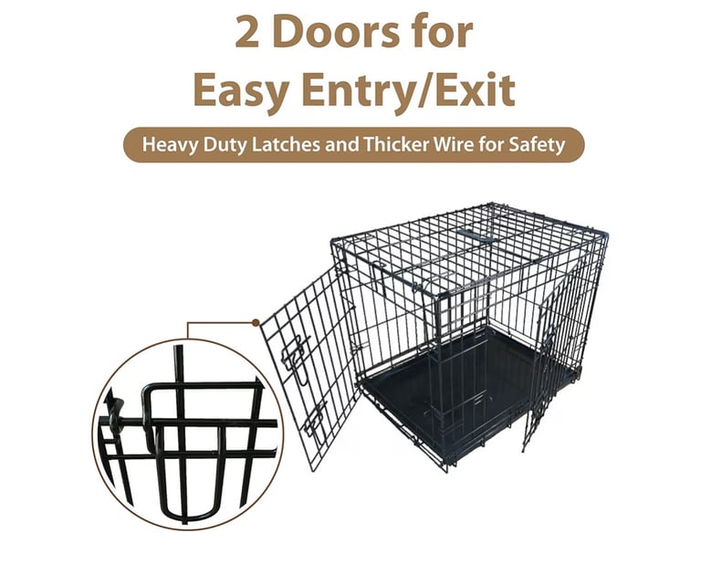 Dog Crate by Ellie Bo XL , 1year old 