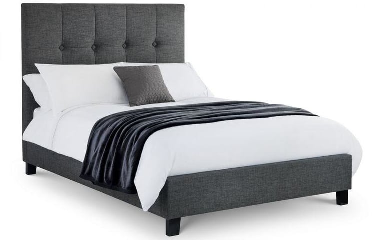 image for Sorrento High Headboard 6’ Super King Size Bed Frame (BED ONLY) Can Deliver