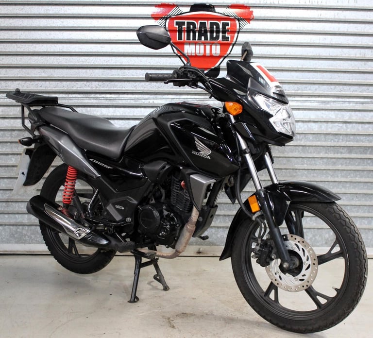 image for 2020 70 HONDA CBF 125 M-M CB 125 F CB125F BLACK HPI CLEAR TRADE SALE NEW MOT 15K