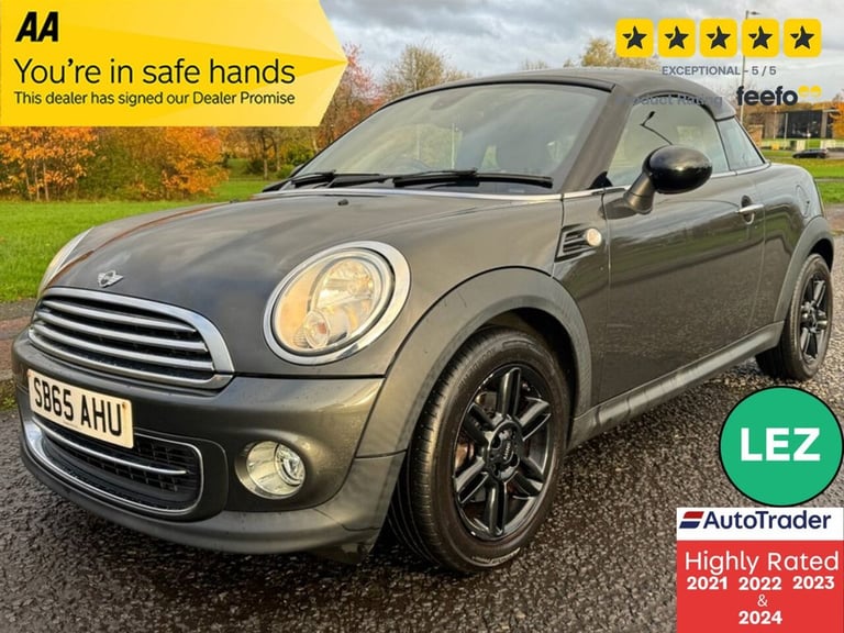 2015 MINI Coupe 1.6 Cooper 3dr COUPE PETROL Manual