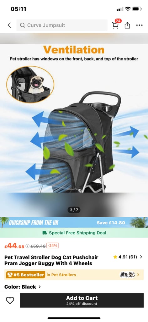 Pet Stroller