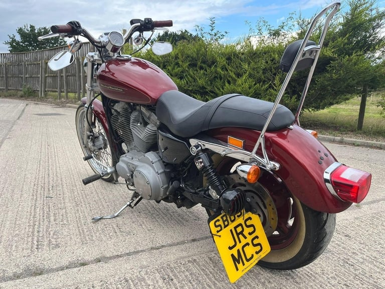 2009 09 HARLEY-DAVIDSON XL883C XL 883 C SPORTSTER CUSTOM CRUISER XLH883 - 2k MLS